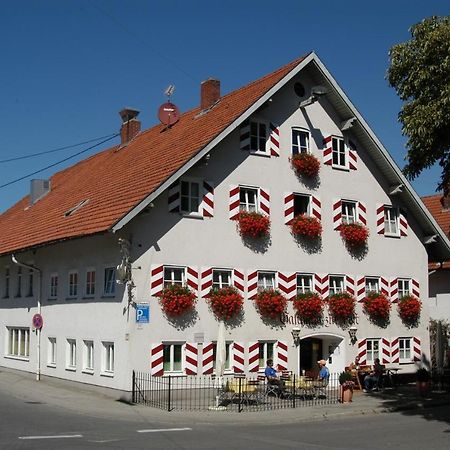 Gasthaus Zur Post Hotel Waal Eksteriør billede