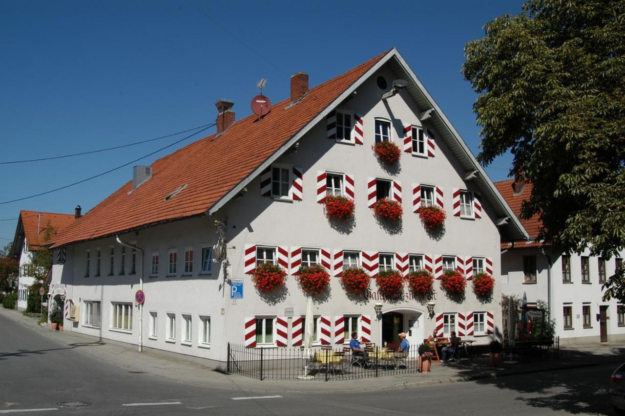 Gasthaus Zur Post Hotel Waal Eksteriør billede